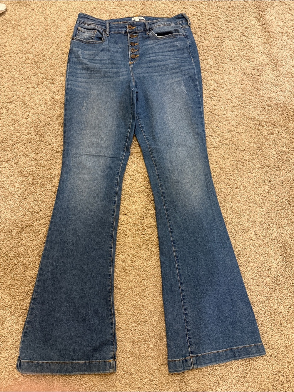 Sofia Vergara  Flare Women's Jeans - Medium Wash Sz 12